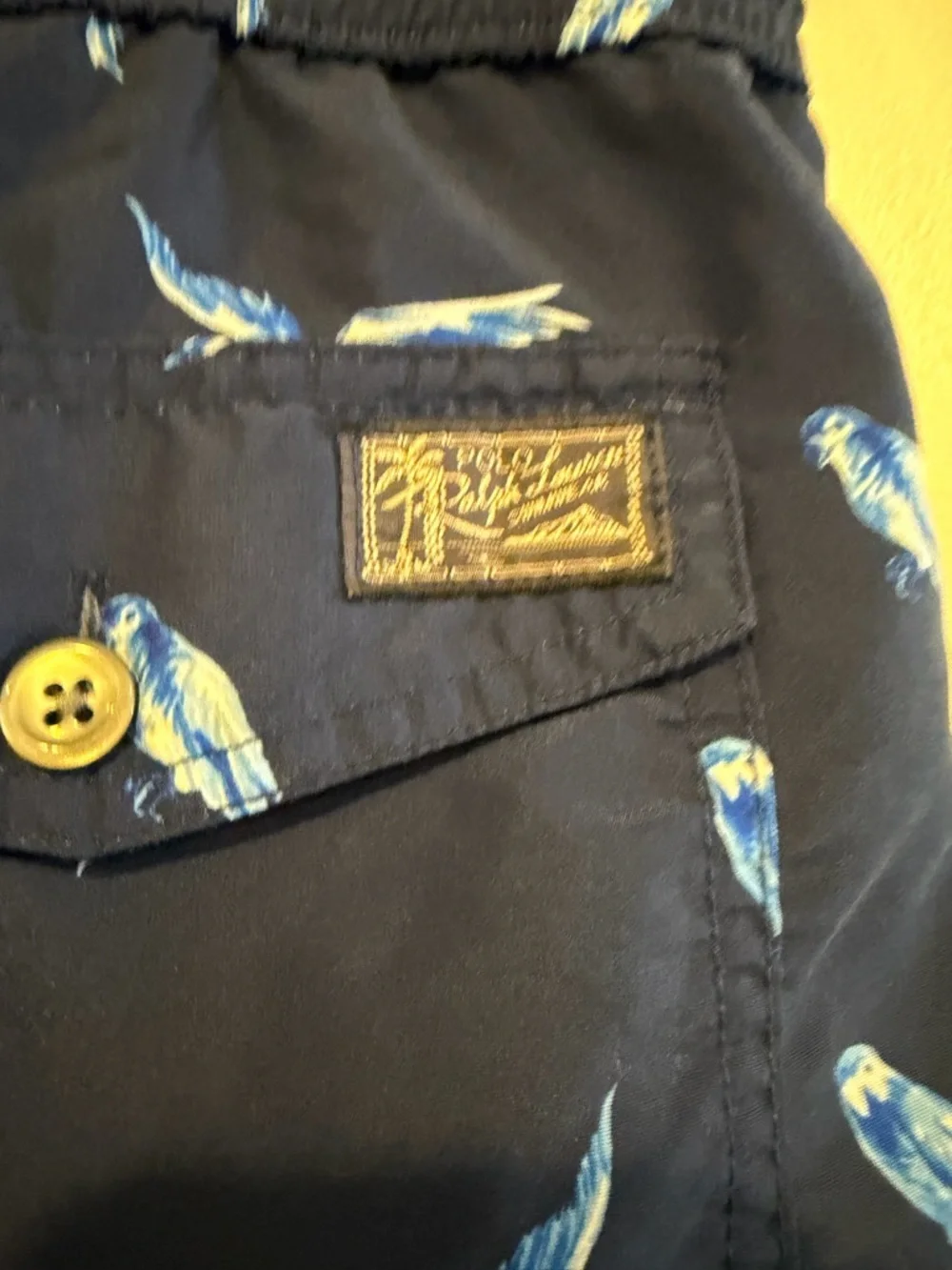 Polo Ralph Lauren interior mesh